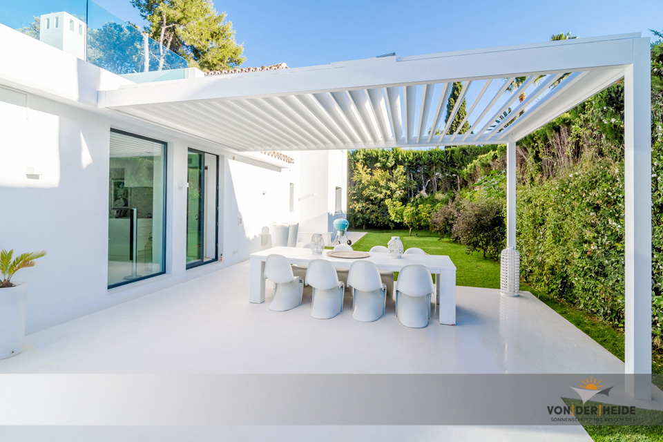 Moderne Beschattung für Ihre Terrasse - ein Sonnensegel nach Maß