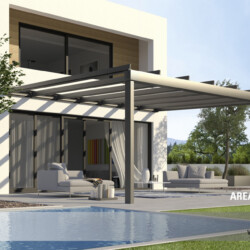 Terrassen-Glasdach LEINER-Area Terrassen-Glasdach LEINER-Area anthrazit