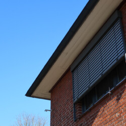 Raffstore-Außenjalousie anthrazit-grau Fensterbeschattung mit REFLEXA-Raffstore (Außenjalousie) anthrazit-grau