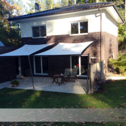 2 leichte Fixsegel Sonnensegel nach Maß 2 leichte Fixsegel. Soliday Sonnensegel nach Maß mit Höhenverstellung in Hamburg