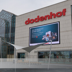 Saisonsegel bei Dodenhof Hypar-Saisonsegel am Shopping-Center Dodenhof in Posthausen