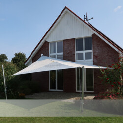 Manuell aufrollbares Starkwindsegel Großes manuell aufrollbares Starkwindsegel Sunfurl RM